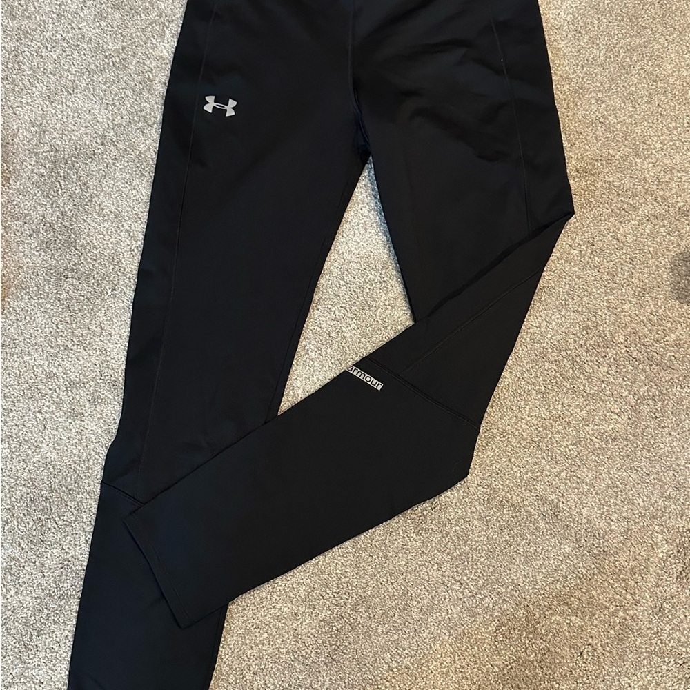 Under Armour Jet Black Athletic Leggings